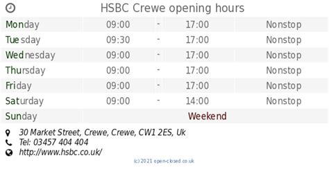 john pass crewe opening times.